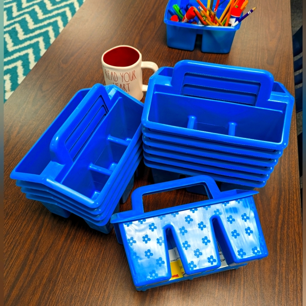 Set of 5 Desk Organizing Baskets Classroom Resources